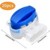 20 Pieces Cable Connectors  Waterproof Electrical Wire Connectors  Lawnmower Connector  314 Connector With Moisture-proof Gel Resin Filled  3 Wire Con