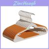 Modern Minimalist Double Hook Clothes Hangers With Antislip Grip For Home Drying And Storage