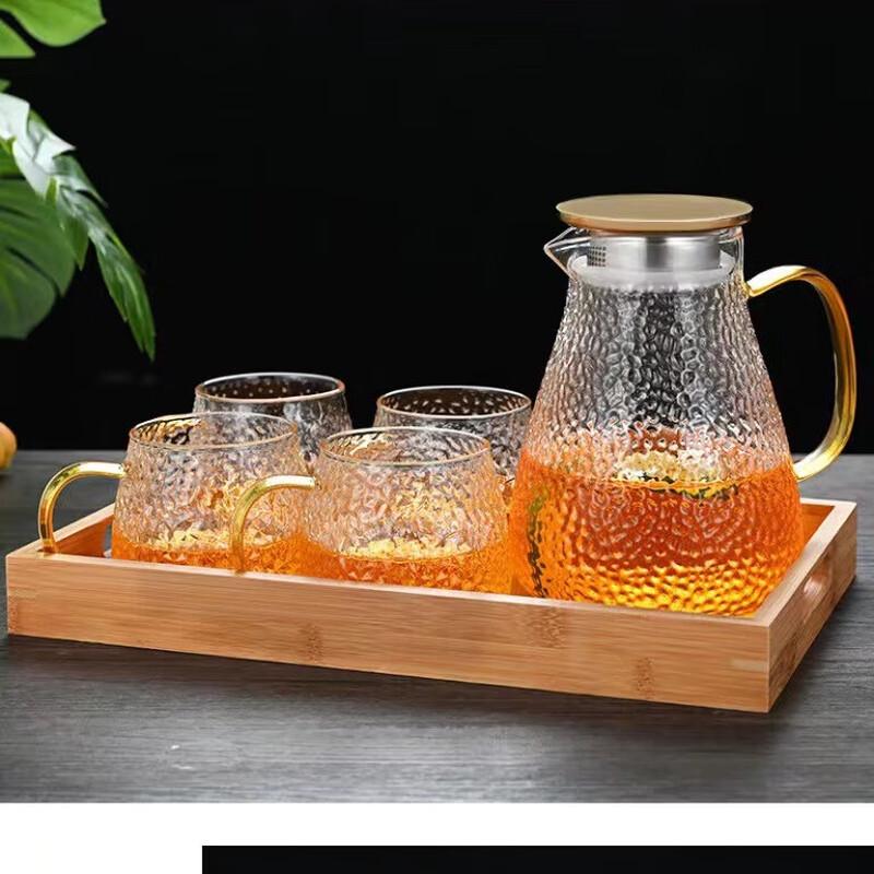 Heat-Resistant Glass Pitcher Set