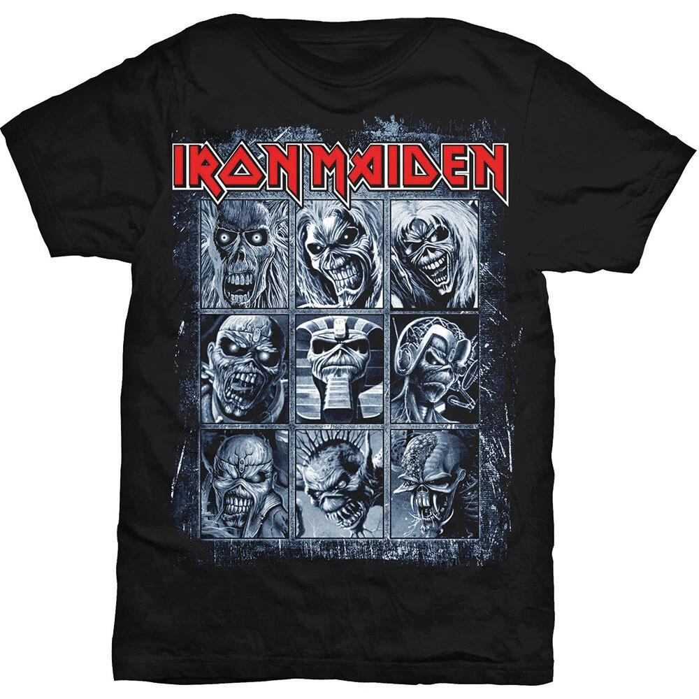 Футболка Iron Maiden  Nine Eddies  черная - НОВАЯ S