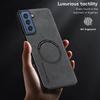 Magnetic Retro Leather Soft Case For Samsung Galaxy S21 FE S21FE Wireless Charging Phone Case Cover