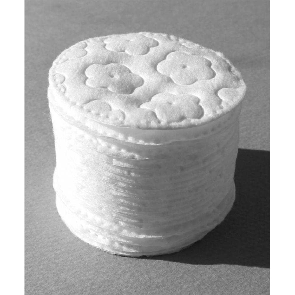 Sonaksonak Soft  Lint Free Premium Cotton Round Non Fluorescent Cotton Pads  180 Gsm  120 Sheets