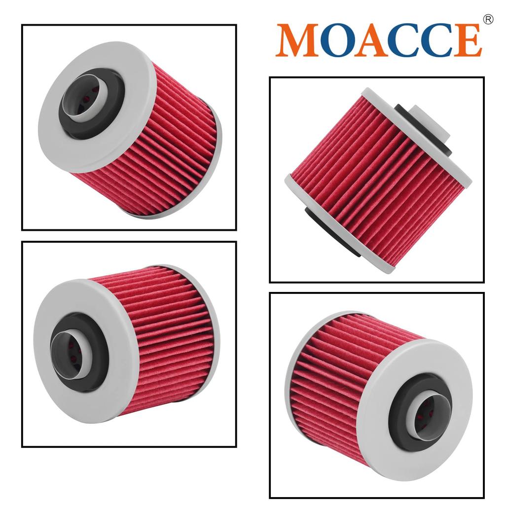 MOACCE Motorcycle Filter Element Compatible Model Yamaha SR400 399 1992-2018/XV125S Virago 125