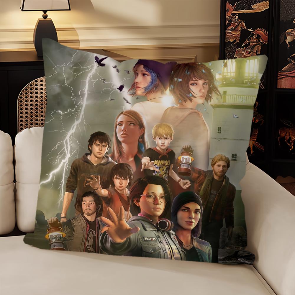 Classic Game Life Is Strange 2 Pillow Case Sofa Living Room Bedroom Headboard Backrest Cushion Square Cushion Nap Time