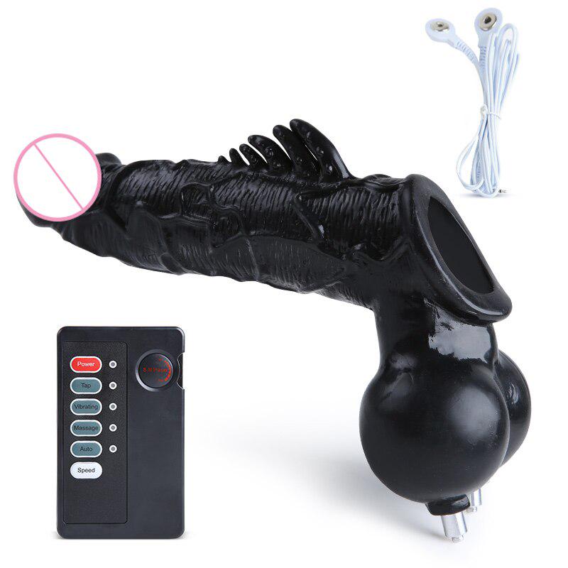 Choque eléctrico Host estimulación silicona temática médica terapia ajustable masaje juguetes sexuales para hombres