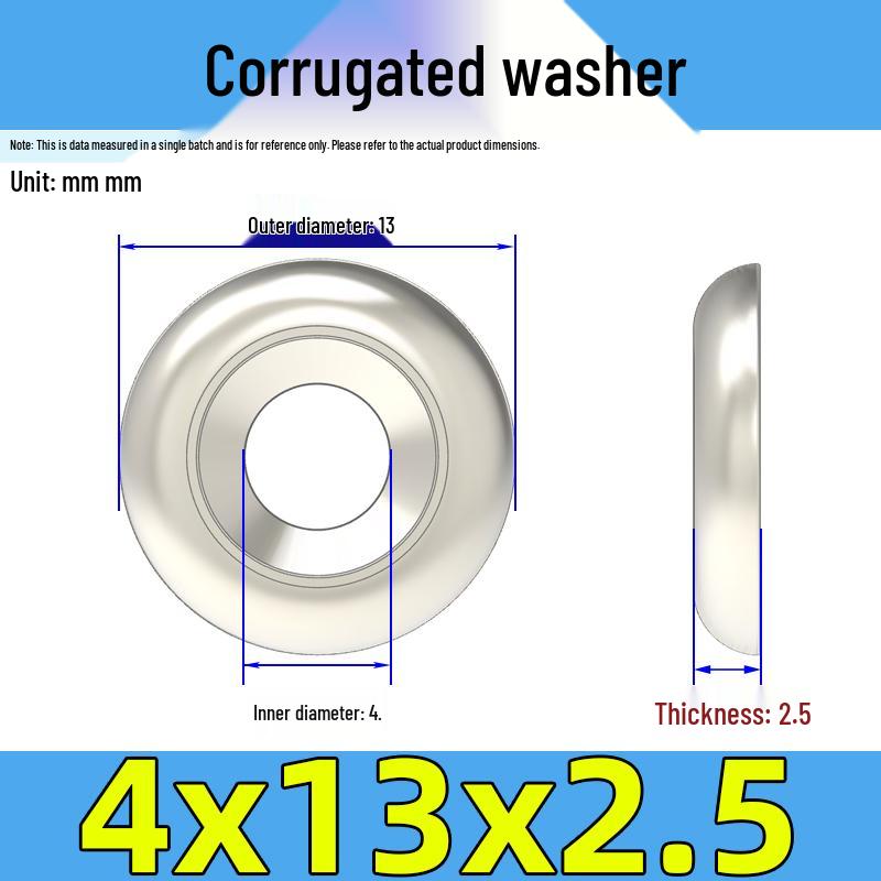 Stainless Steel/Nickel-Plated Tapered Fisheye Countersunk Decorative Washer