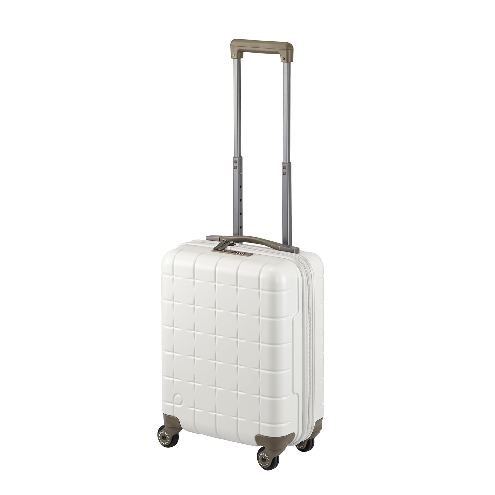 

Suitcase Coin Locker Size S Size 1 Night 2 Days 24L Caster Stopper 10 Year Warranty Made in Japan Carry Case Carry Bag 360G4 Warm Gray [Proteca]