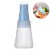 Silicone Oil Bottle Brush With Lid Set Soft Sauce Bottle With Silicone Basting Brush Cooking Oil Bottle Brushes For Pastries Bbq