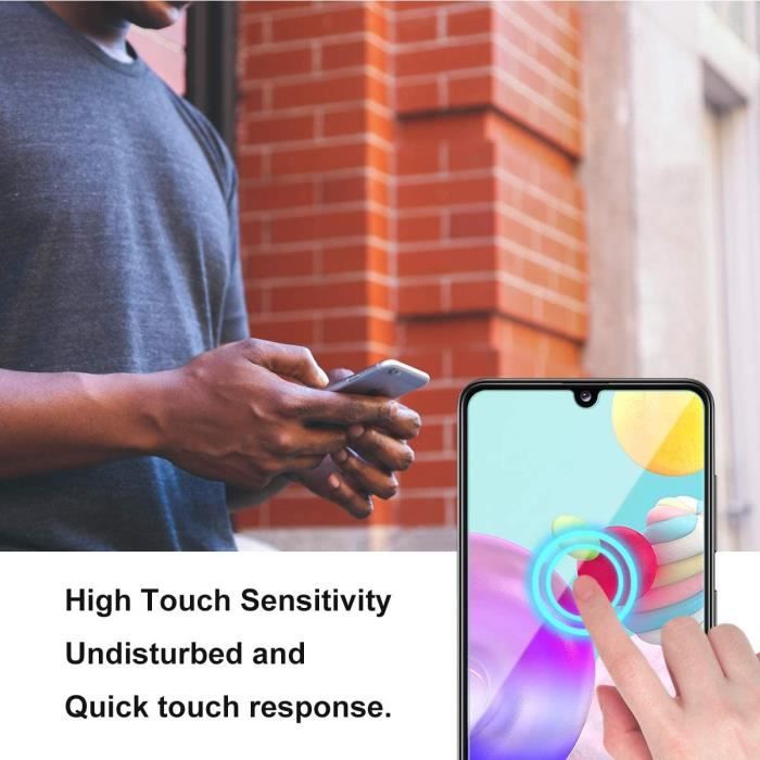 Film de protection - LittleMonkey - Samsung Galaxy A41 - Verre trempé 9H - Anti-rayures - Sans bulles