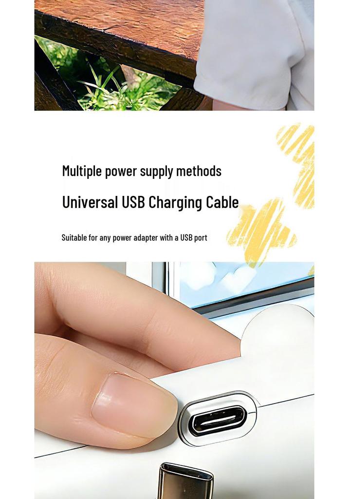 Portable Handheld Mini Fan: USB Rechargeable, Foldable, High-Speed Turbine for Office and Outdoor Use