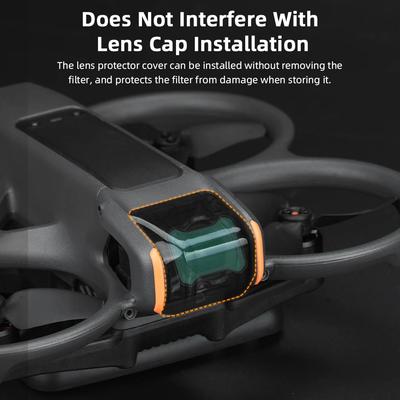 BRDRC Lens Filters Set  for DJI Avata 2 Drone UV/CPL/ND 8 15 32 64 Neutral Density Optical Glass Quick Release Accessories