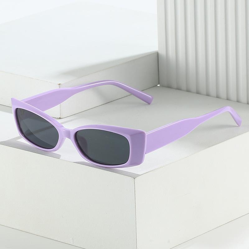 Square Sunglasses, Personalized Candy-Colored Glasses, Casual Simple Sunglasses For Women