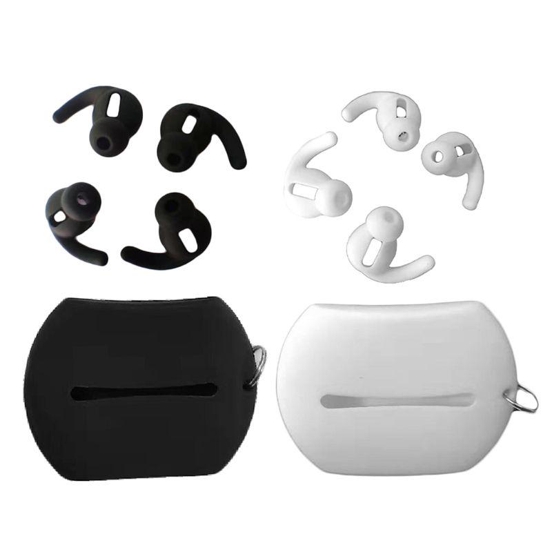 Cllwer 1Set Anti-Slip Silicone Earbuds Pads Case in-Ear Eartips Plug Compatible for Hua-wei Freebuds 3 Cllwer 1Set Anti-Slip Silicone Earbuds Pads Case in-Ear Eartips Plug Compatible for Hua-wei Freebuds 3