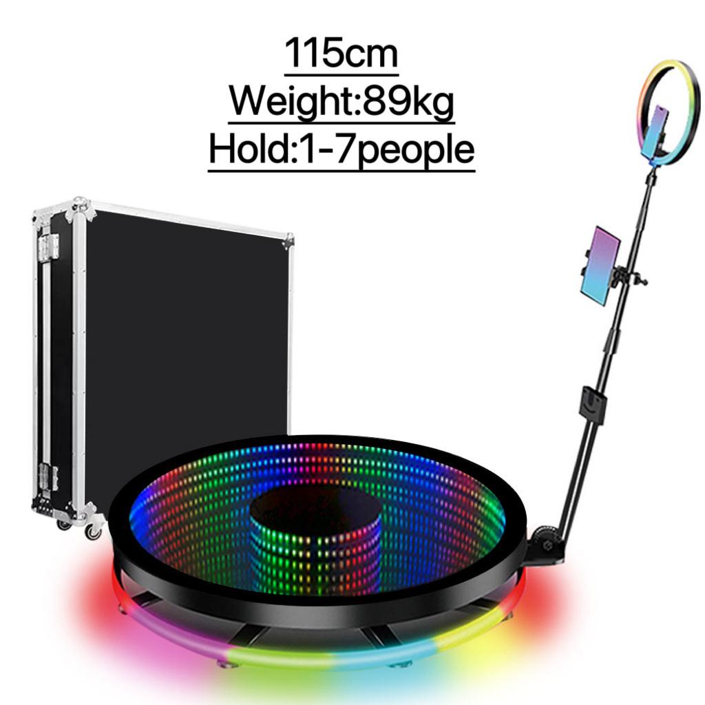 360 Spin Custom Photo Booth Rental for Parties & Weddings