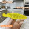 Sink Organizer Drainer Rack Multi-functional Plastic Storage Rack Fits 28mm Diameter Faucets. Hold Sponges, Soap, Dishcloths