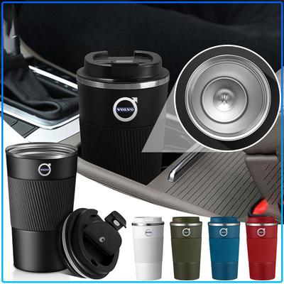 Car 304 Stainless Steel Coffee Mug Leak-Proof Thermos Mug Travel Thermal For XC60 XC90 S60 S80 S40 V40 V60 V70 V50 XC70