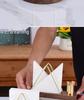 Walnut Wood Napkin Holder - Round & Square Solid Wood Stand for Dining Table