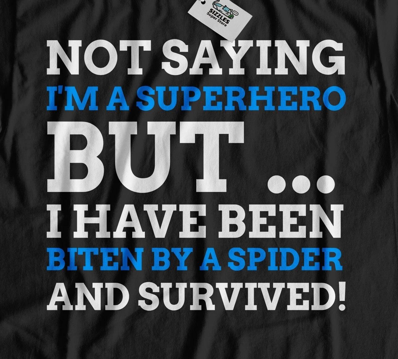 Unisex Funny Spider Bite T-Shirt & Arachnophile, Tarantula Arachnid Gifts S
