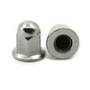 Alpha Rider 4pcs M8 8mm P1.25 Dome Bolt Nut with Flange Long Bag Nut