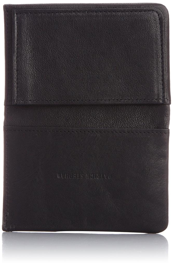 Business Card Holder Minimal Sheep Leather Black [Patrick Stephan]