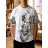 Men's Retro 3D Graphic Print T-Shirt - Perfect for Daily Wear and Vacation
