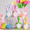Easter Bunny Gnome Doll Ornament - Cute Rabbit Decoration for Party Atmosphere