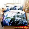 Seraph of the end Beding Set Printed Bed Linen Set With Pilowcase Bed Soft Duvet Cover Soft Single Double Quen Super King-Sized Dimensionsd Dimensions