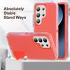 3IN1 Shockproof Stand Holder Phone Case For Samsung S26 S25 S24 Plus Ultra A54 A56 Heavy Duty Rugged Hybrid Military Cover Funda