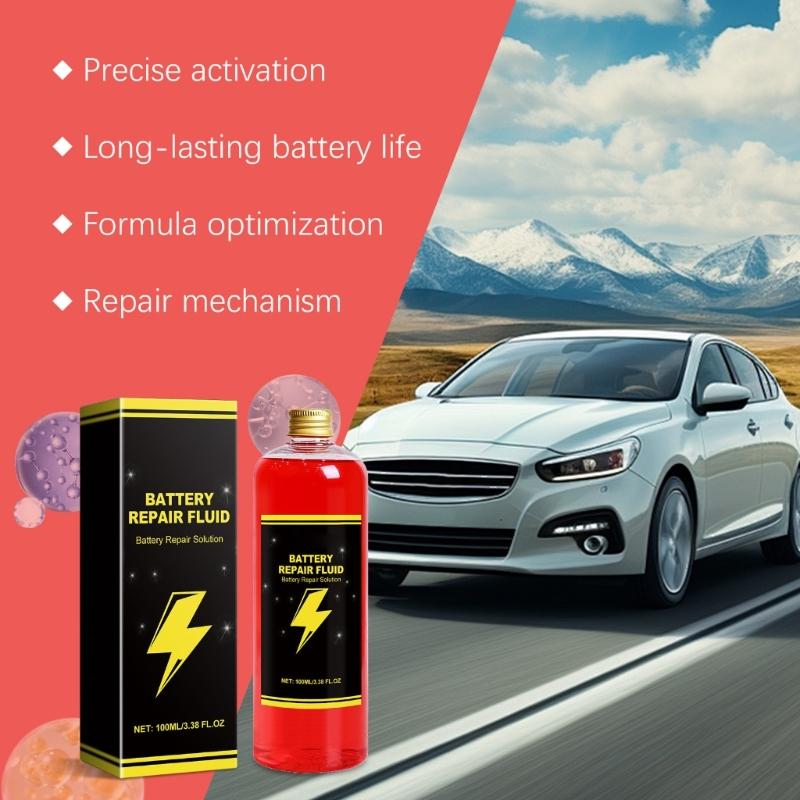 High Efficiency Battery Restorer 100ml Car Battery Recovery Solution Motorcycle Battery Rejuvenator for Vehicle