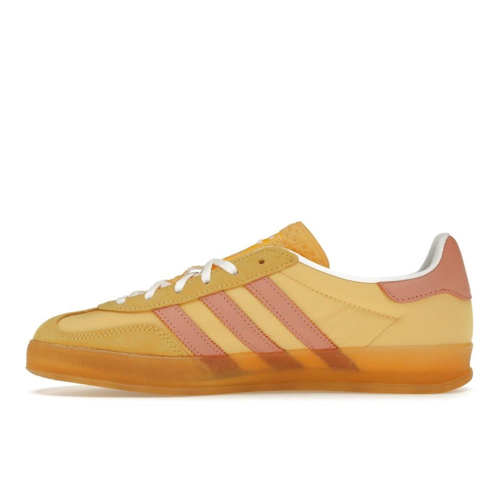 Adidas Baskets Gazelle Indoor Semi Spark Wonder Clay Femme Jaune Nuage-Blanc IE2959