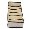 Portable Foldable Durable Divider Storage Box Case Container for Bra Underwear Sock