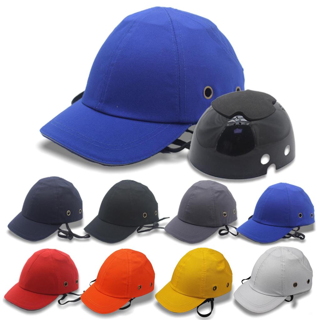 Lightweight Breathable Anti-Collision Bump Cap with Plastic Inner Shell for Construction
