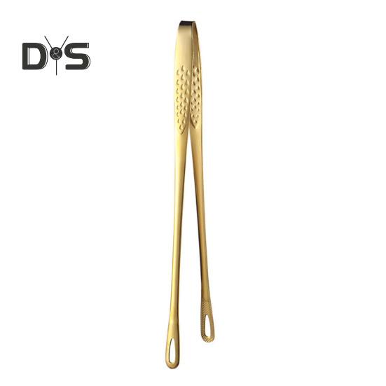 Pinzas largas para parrilla de acero inoxidable, pinzas para carne de barbacoa, agarre antideslizante, herramienta de cocina para cocinar a la parrilla, accesorios para hornear