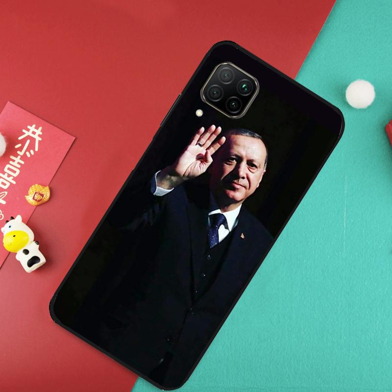 President Turkiet Recep Tayyip Erdogan För Huawei Nova 11 Pro 9 10 SE 7i 8i 11i 12i Y73 Y72 Y61 Y91 Y90 Y70 Y60 P30 P40 Lite Fodral