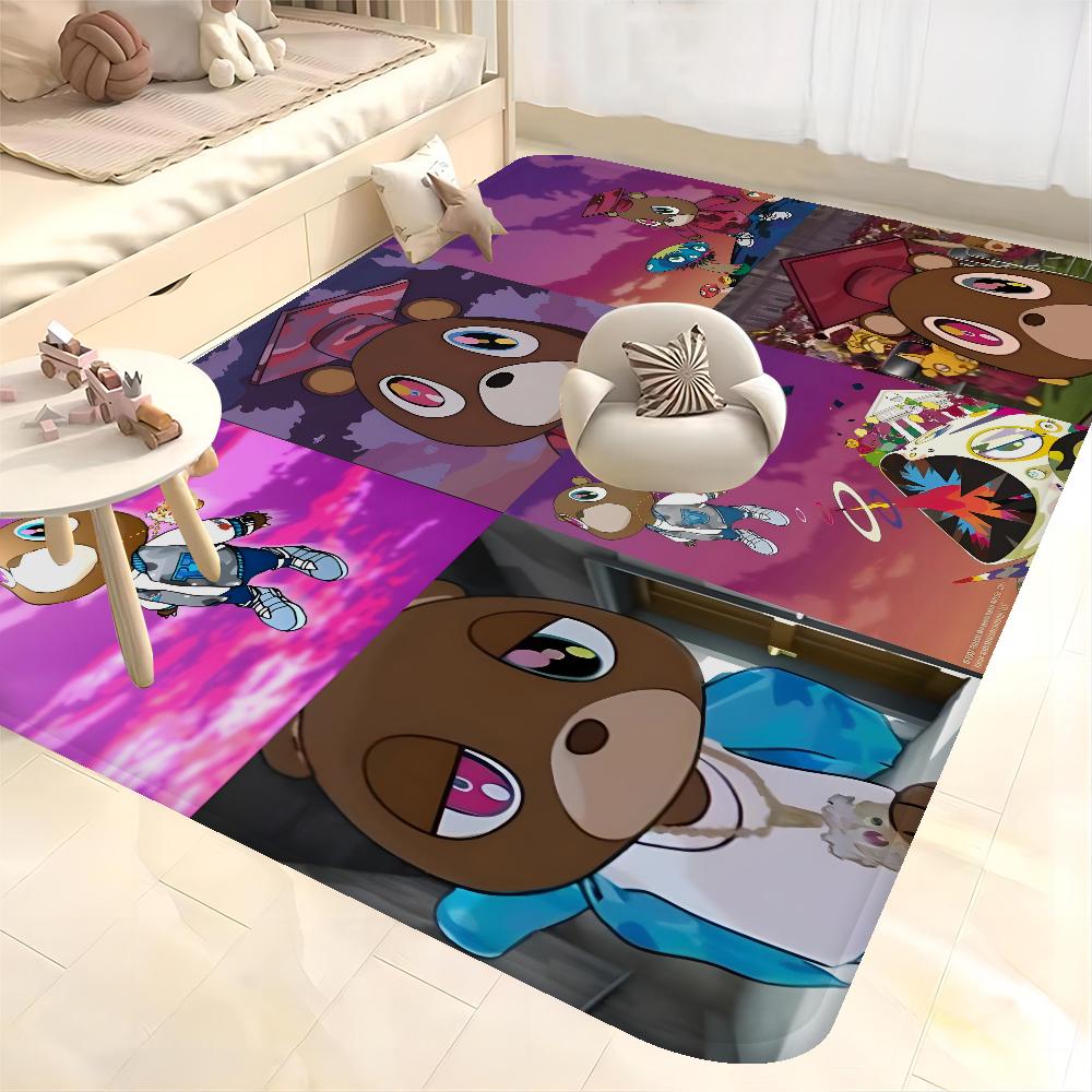 Hot Singer Kanye West Kitchen Mat Nordic Style Bedroom Living Room Doormat Home Balcony Anti-Slip Doormat Area Rug