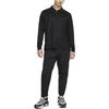 Nike Sweatshirts Homme Noir Col à revers Modéré Regular FB7382-010