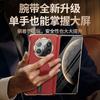 360 New UpgradeHuawei MateX6 Leather Single Back Case, 360° Dual-Axis Protection, Huawei X6 Phone Case, Wrist Strap Stand, Shockproof, Huanwu Red