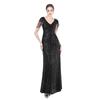 New A-shaped Pendulum Dress Skirt Craft Beaded Sequined Long A-shaped Evening Dress