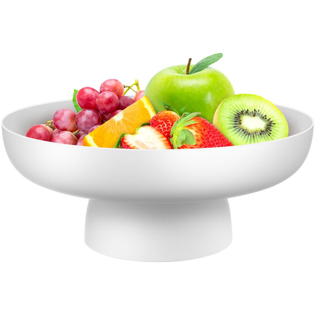 Fruit Basket Practical Home Stand Serving Tray Ceramic Bowl Berry Elegant Display Draining Pp Wedding Snack Holder