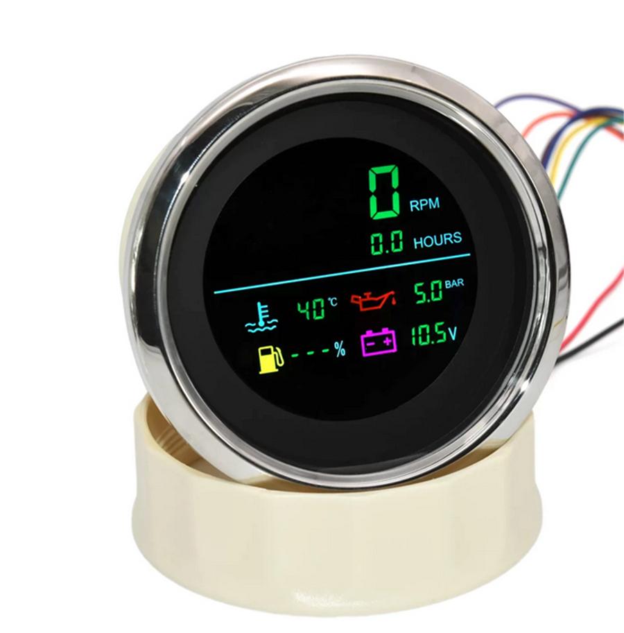 

Многофункциональный тахометр 6 в 1, 85 мм