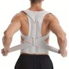 Women's Adjustable Posture Corrector - Breathable Mesh Back Brace with Metal Buckles, Improves Alignment for Office & Daily Use