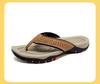 HOBIBEAR Herren Sommer-Flip-Flops mit Fußgewölbeunterstützung und dicker Sohle für den Außenbereich, Strand oder Zuhause.