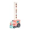 Electric Domino Train Toy with Sound & Light for Educational Play