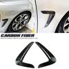 Car Side Wing Air Flow Fender Grille Intake Vent Trim Real Carbon Fiber For BMW F32 F33 F36 4-Series 2014-