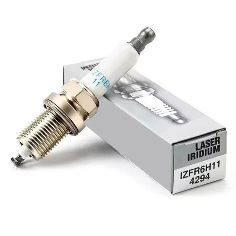 4/6PCS Iridium Spark Plug 4294 IZFR6H11 for E82 E87 E88 E90 E92 E63 E65 E66 E70 318i 320i 550i 740i X1 X5 N62 B48 B N46 B20 E