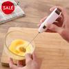 Electric Milk Frother Egg Beater Kitchen Drink Foamer Whisk Mixer Stirrer Coffee Cappuccino Creamer Whisk Frothy Blend Whisker