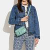 New COACH Tabby Nappa Leather Cloud Bag, Shoulder Bag, Crossbody Bag, Handbag Small Women's Cyan C3880-LHVSE