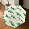 1PC Dinosaur Pattern Umbrella-8-Rib Reinforced, Automatic Open, Lightweight & Durable, Fashion Accessory for Outdoor-D327