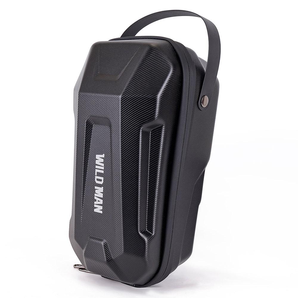 

WILD MAN GD99X MAX 4.5 л Сумка на руль из ЭВА с жестким корпусом и быстросъемным креплением для складного электровелосипеда, Размер L Black