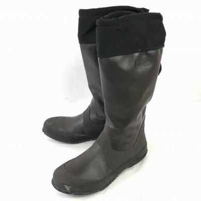 Danner Leather Rain Boots 23.5 Dark Brown Adjustable Fit(USED)